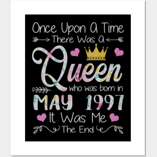 Girls 23rd Birthday Queen May 1997 Queen Birthday Posters and Art